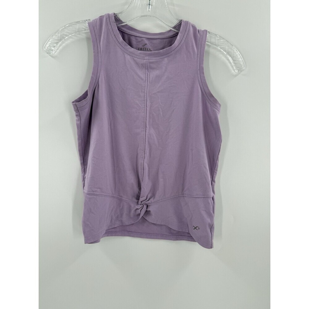 Girls Size Medium Freely Purple Active Tank Top -Very Good Used Condition